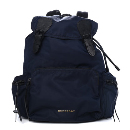 Burberry Nylon Large Rucksack Backpack Ink Blue 1 of 4
