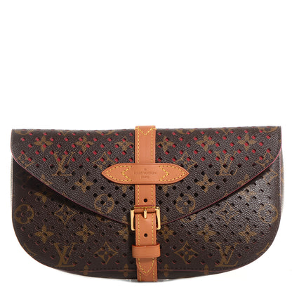 Louis Vuitton Monogram SC Flore Clutch Saumur Corail 1 of 6