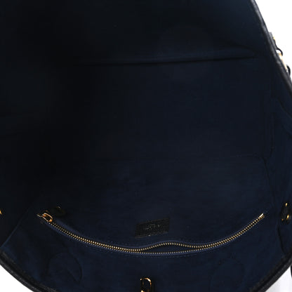 Louis Vuitton Empreinte Monogram Giant Neverfull MM Black 5 of 9