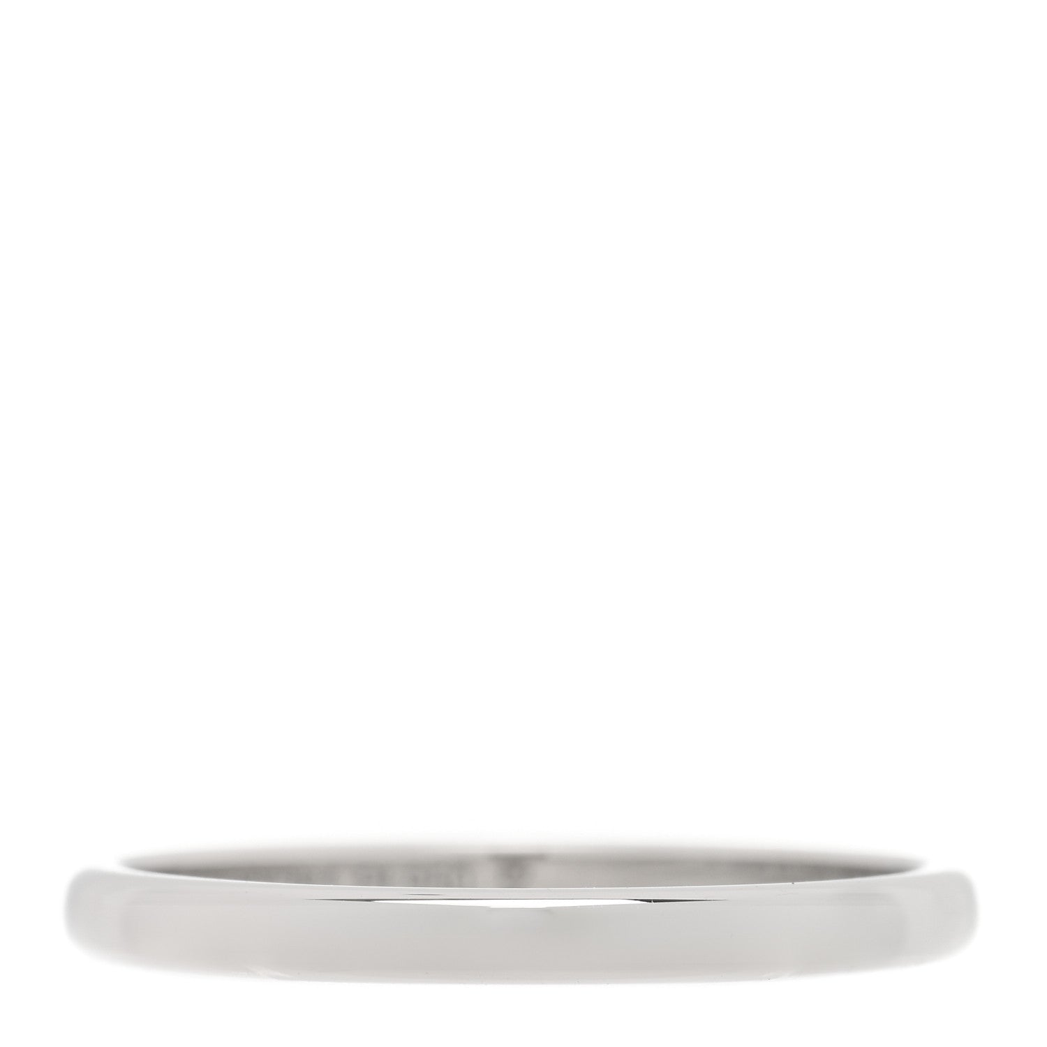 Cartier Platinum 2mm 1895 Wedding Band Ring 54 7 1 of 4