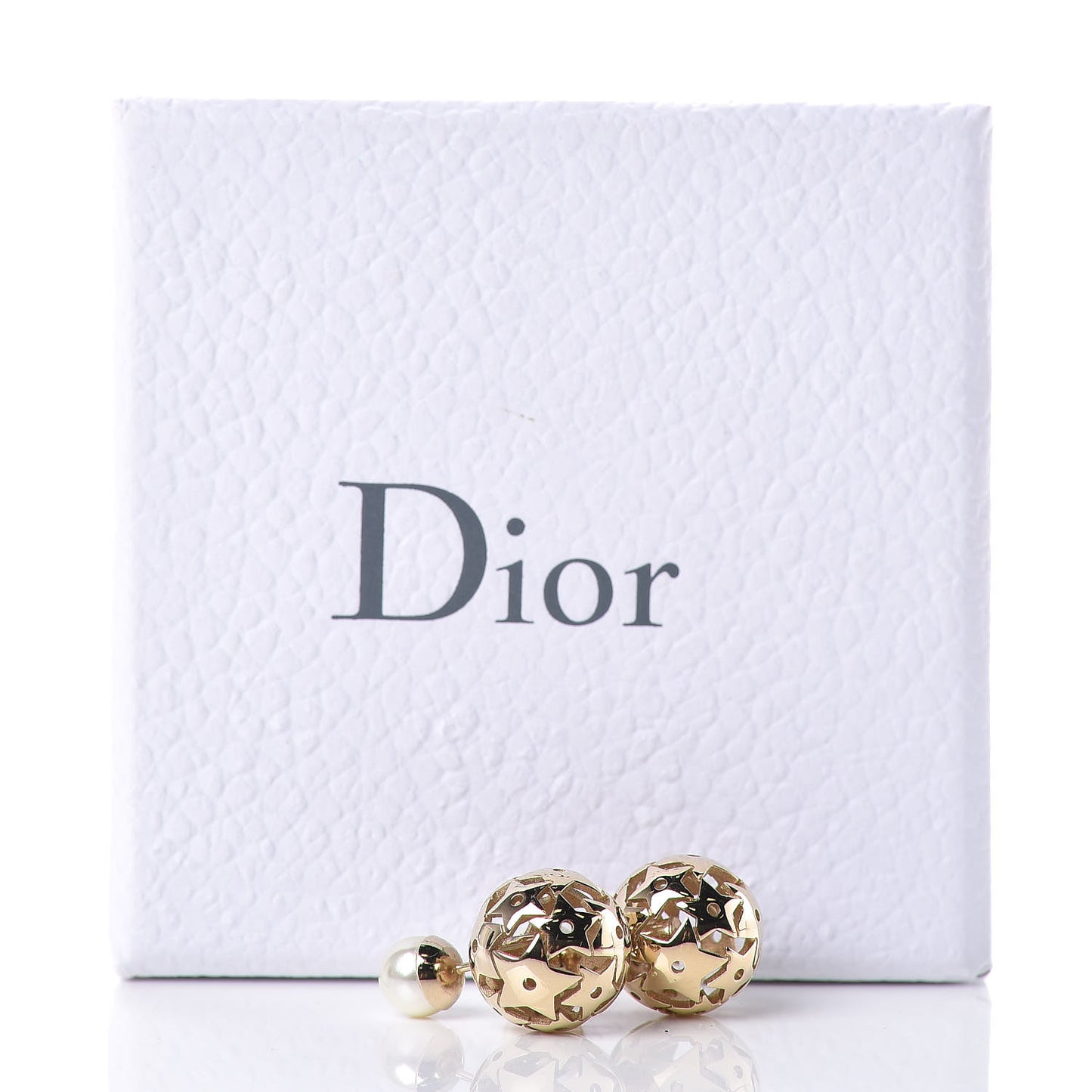 Pearl Star Mise En Dior Tribal Earrings Gold