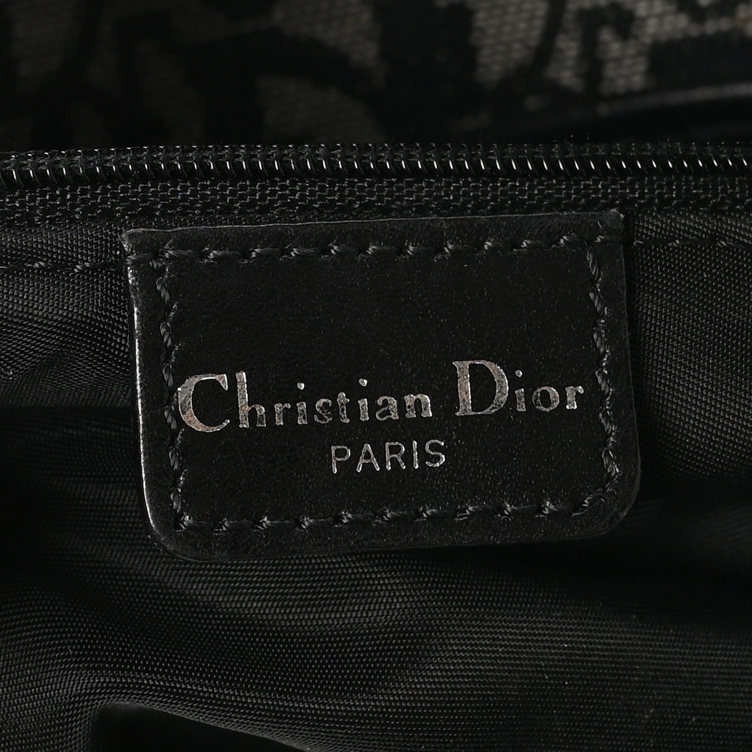 Christian Dior Monogram Saddle Bag Blue 6 of 10