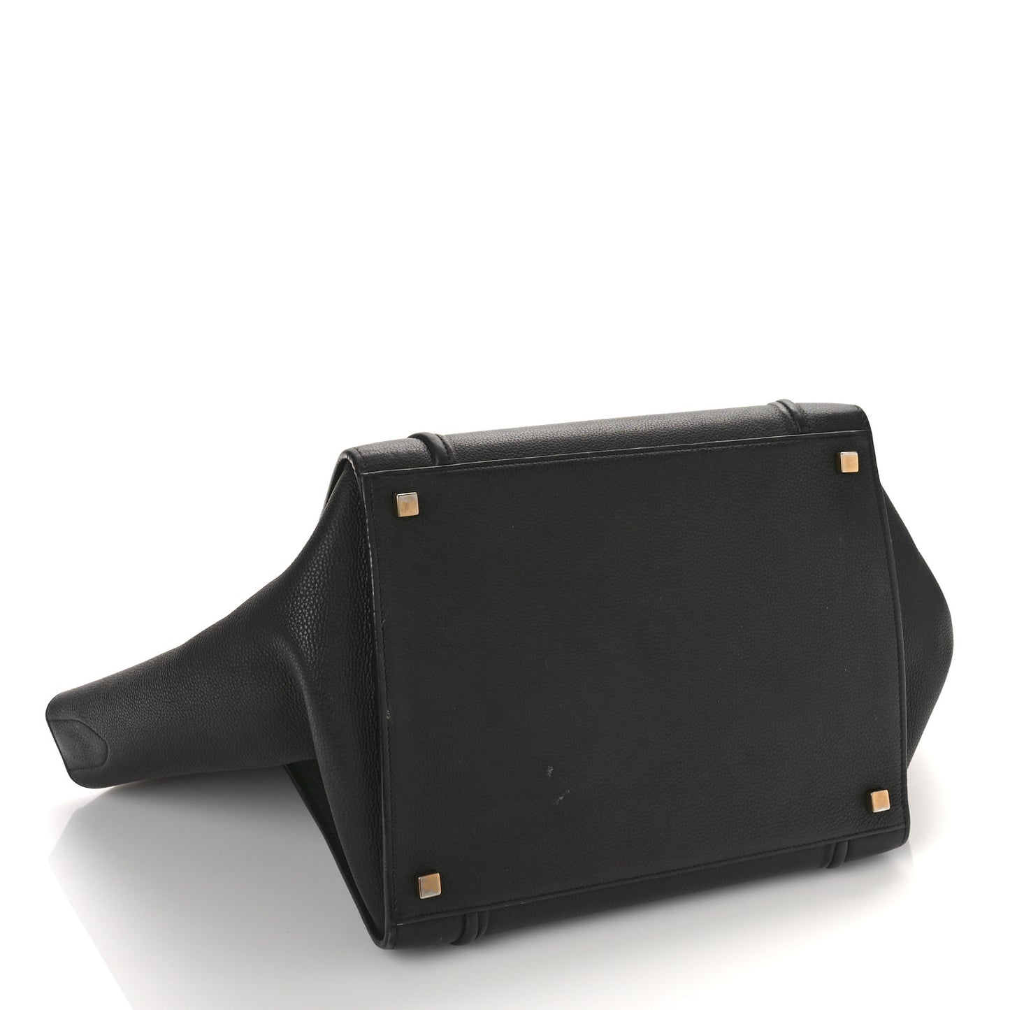 Supple Calfskin Medium Phantom Luggage Black