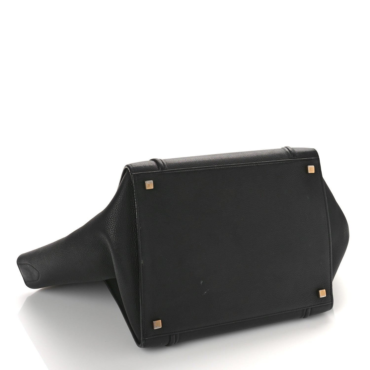 Celine Supple Calfskin Medium Phantom Luggage Black 4 of 14