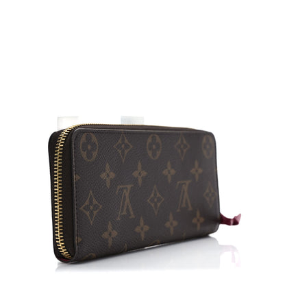 Louis Vuitton Monogram Clemence Wallet Fuchsia 3 of 8