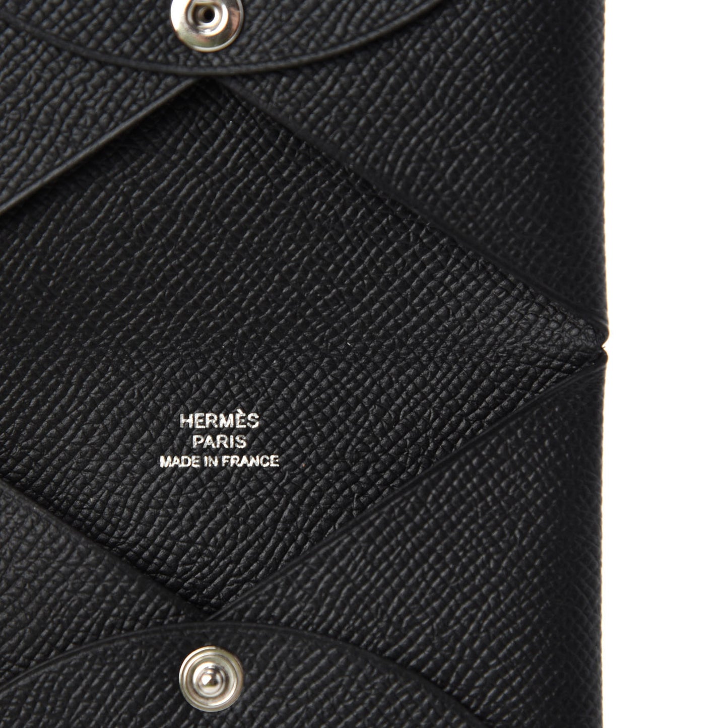 Epsom Calvi Card Case Black