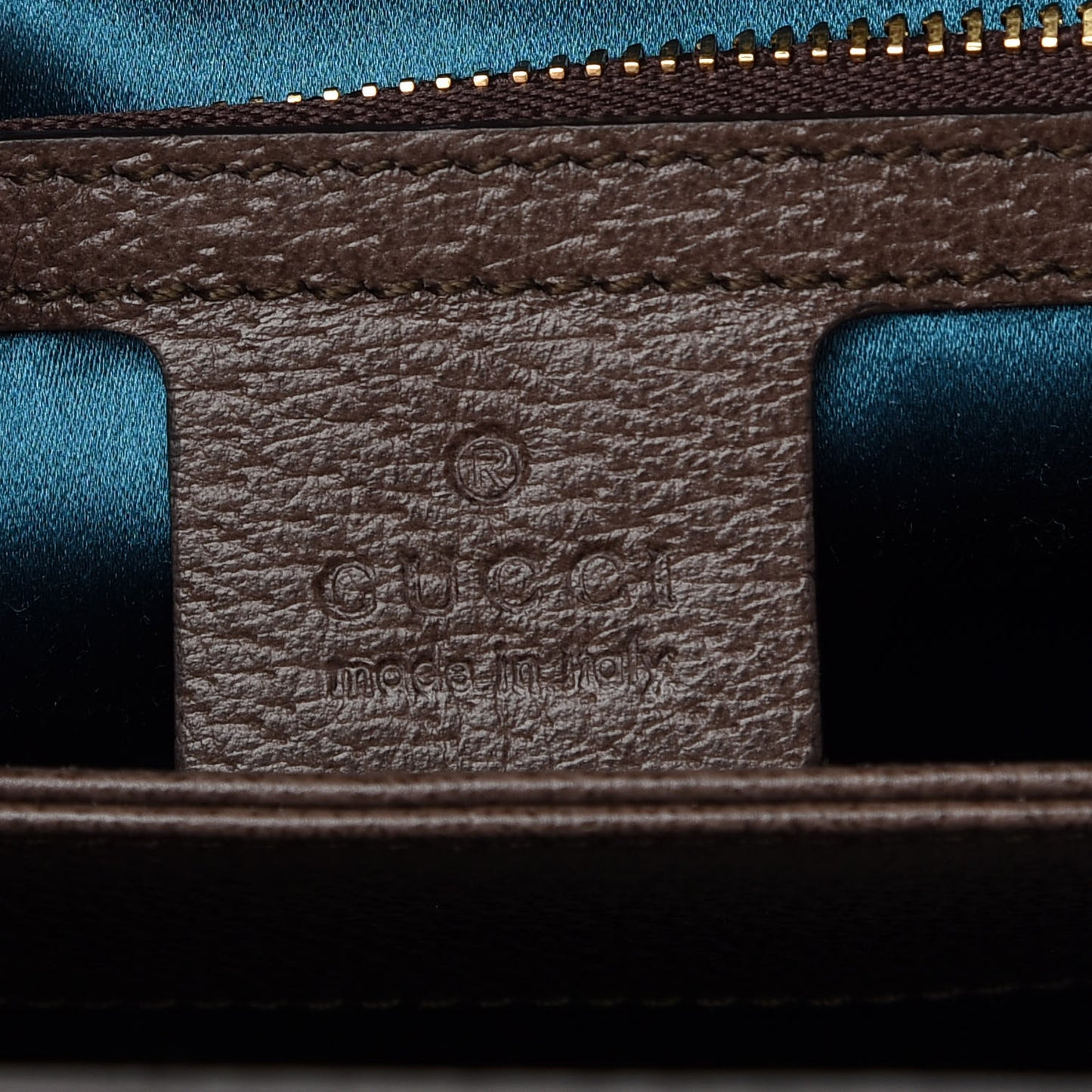 GG Supreme Monogram Web Medium Ophidia Chain Shoulder Bag Brown