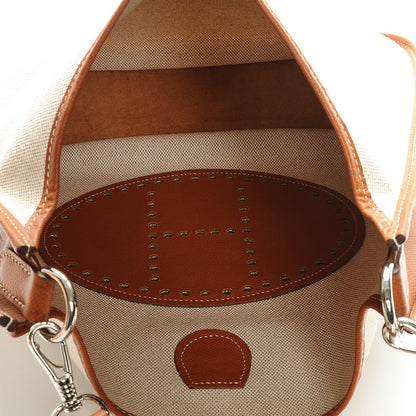 Hermes Toile Epsom Evelyne III GM Ecru Gold 5 of 6