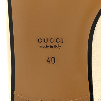 Gucci Malaga Kid Womens Princetown Slippers 40 Mystic White 7 of 9