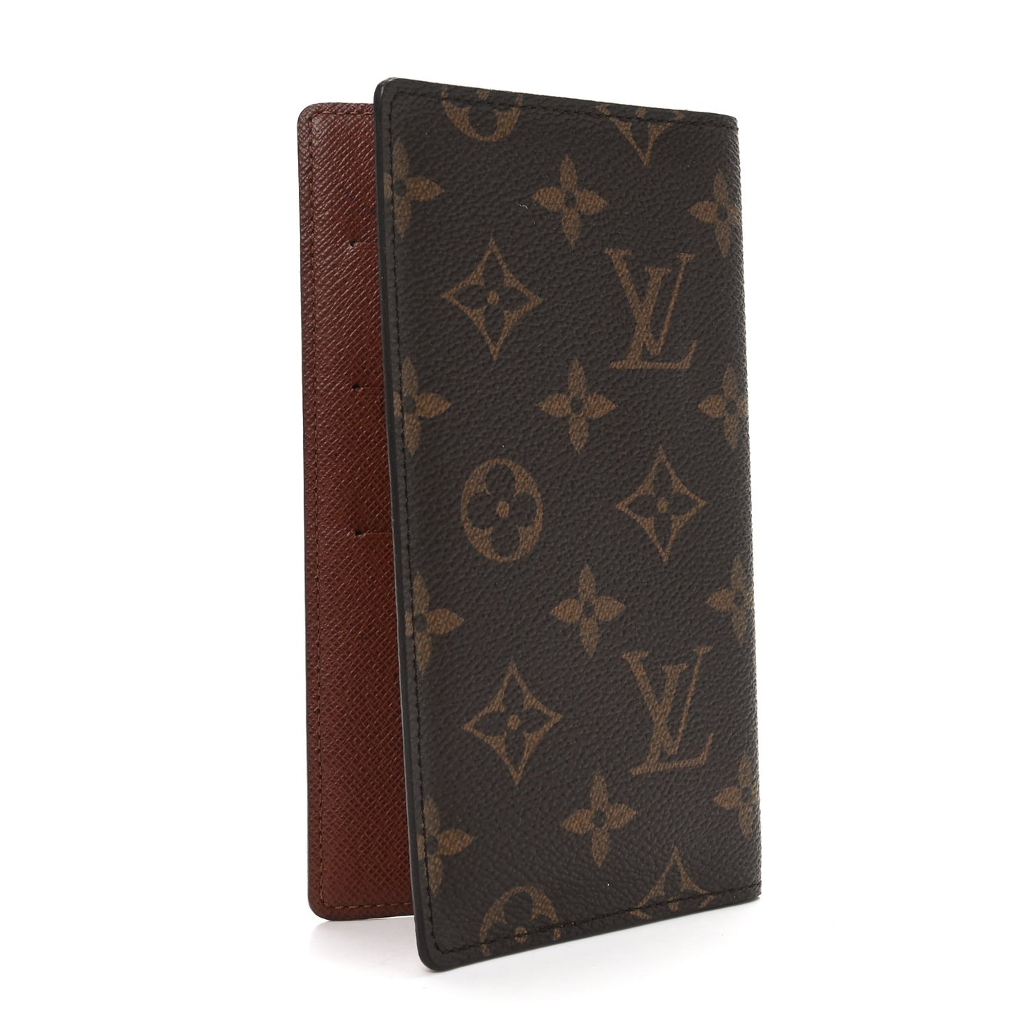 Monogram Checkbook Holder Case Wallet