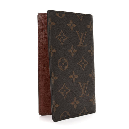 Louis Vuitton Monogram Checkbook Holder Case Wallet 3 of 7