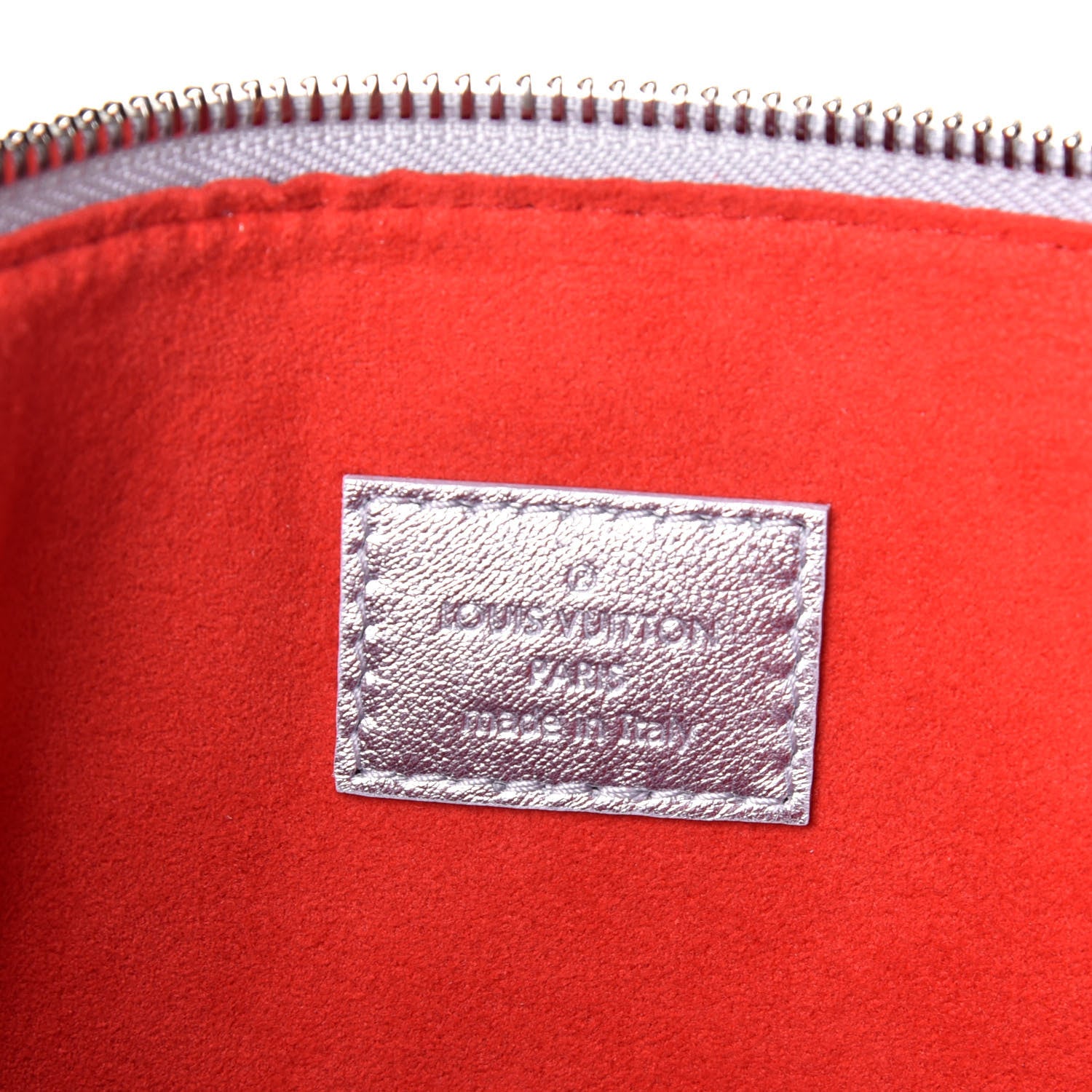 Louis Vuitton Metallic Lambskin Embossed Monogram Coussin PM Silver 7 of 10