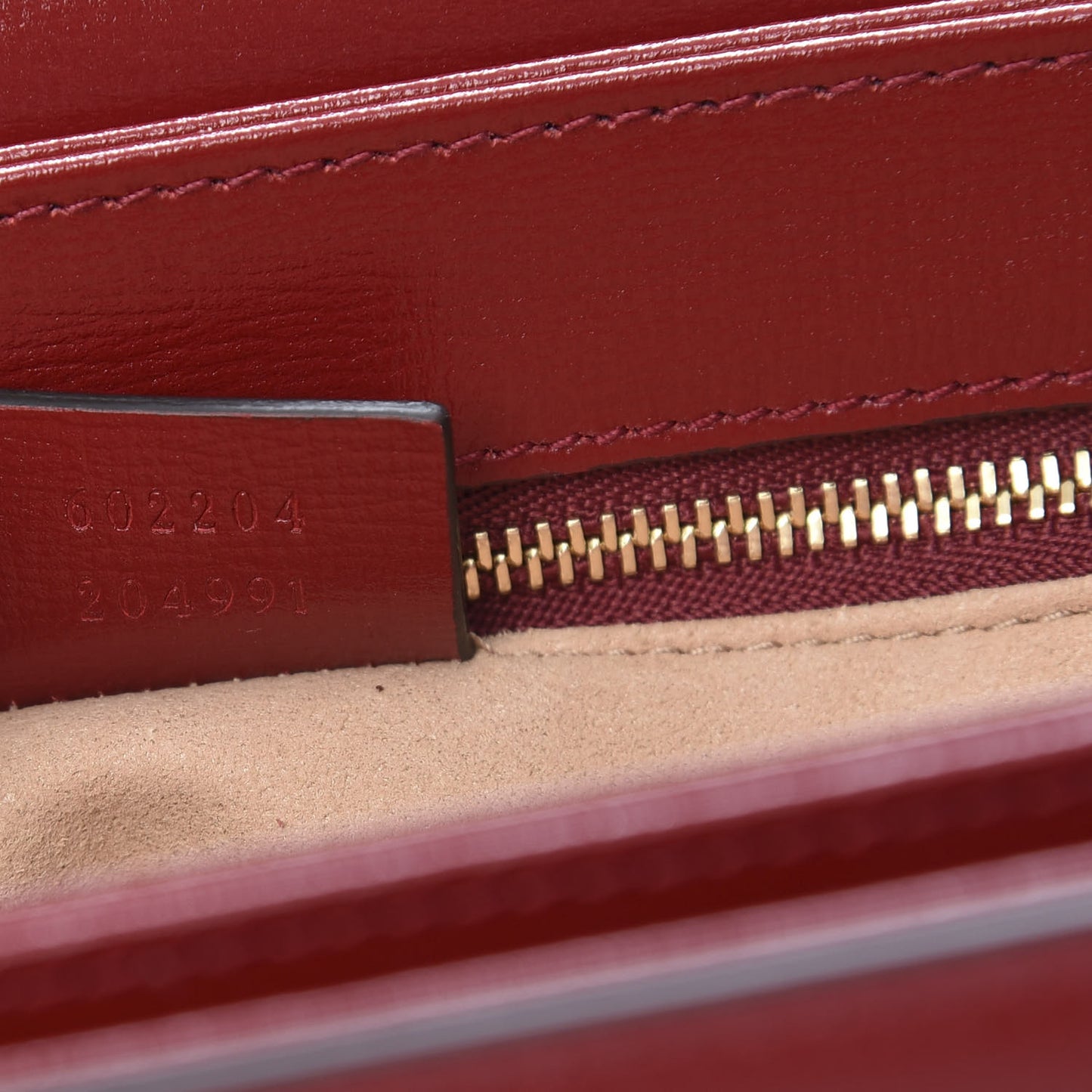 GG Supreme Monogram Azalea Calfskin Horsebit 1955 Shoulder Bag Beige Ebony New Cherry Red