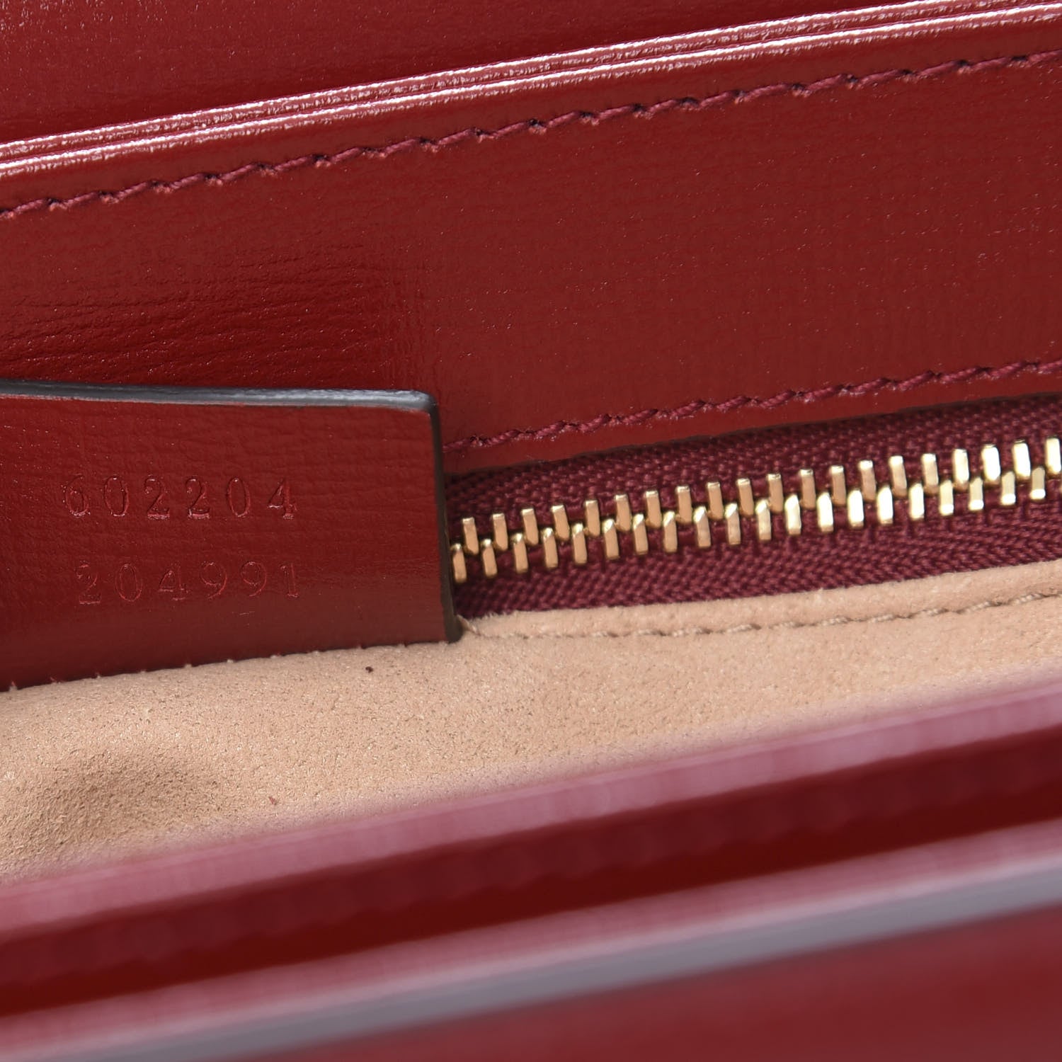 Gucci GG Supreme Monogram Azalea Calfskin Horsebit 1955 Shoulder Bag Beige Ebony New Cherry Red 7 of 13
