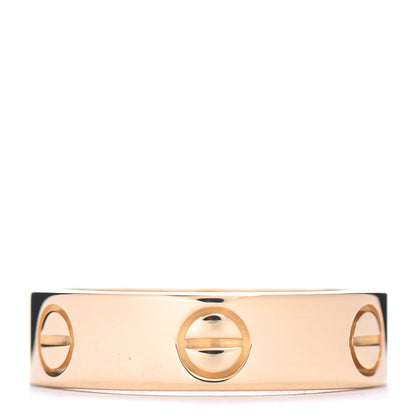 Cartier 18K Yellow Gold 5.5mm LOVE Ring 56 7.5 3 of 4