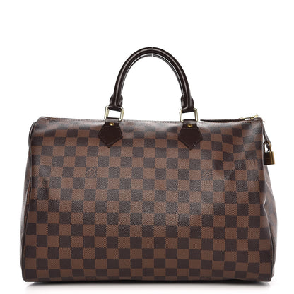 Louis Vuitton Damier Ebene Speedy 35 1 of 9