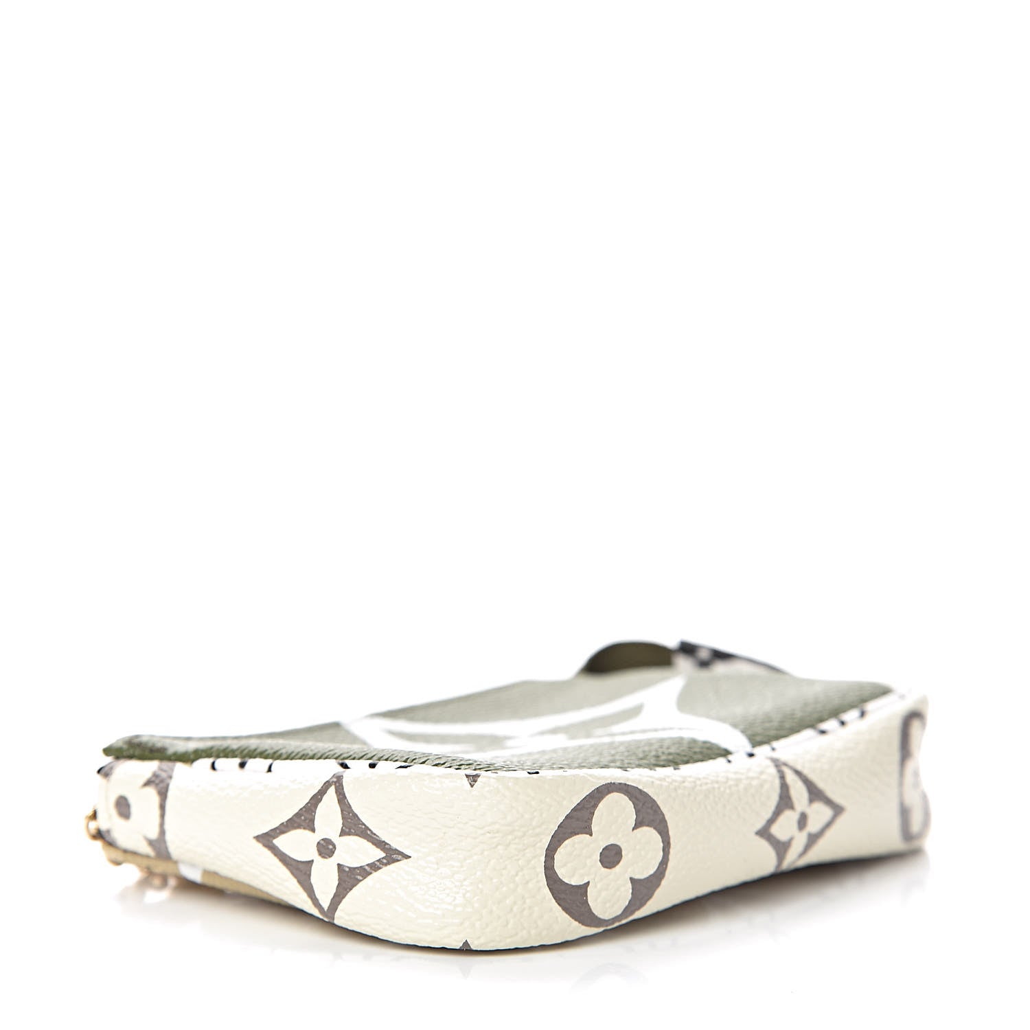 Louis Vuitton Monogram Giant Micro Pochette Accessories Kaki White 4 of 8