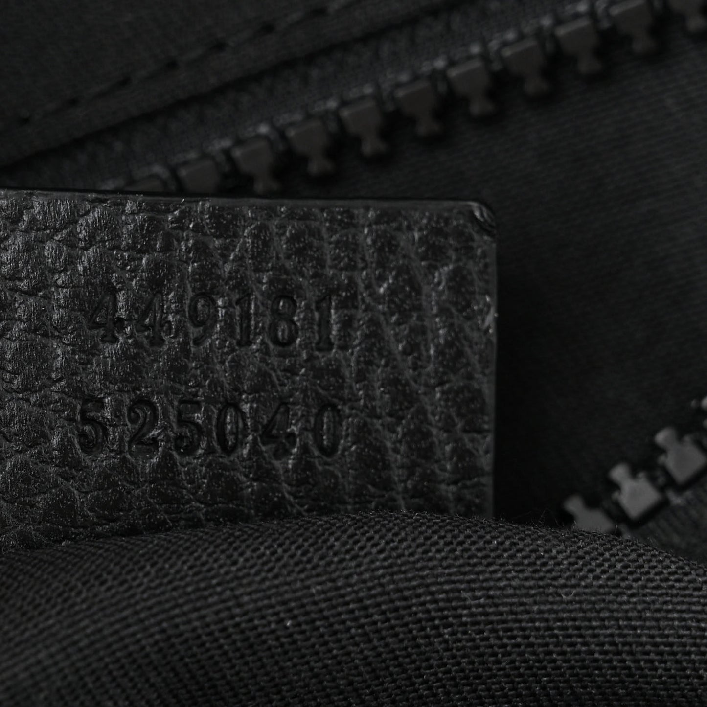 Nylon Monogram Slim Backpack Black