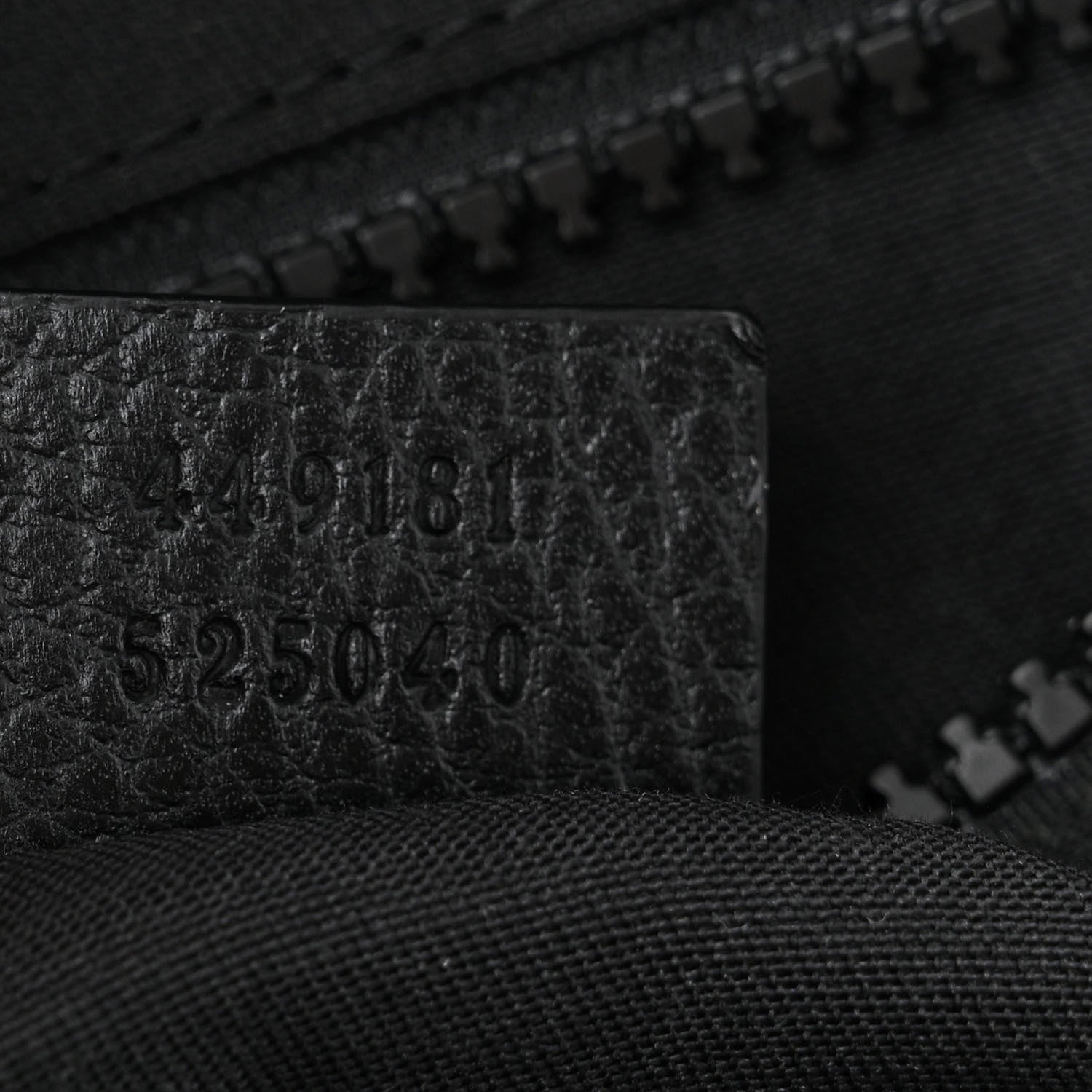 Gucci Nylon Monogram Slim Backpack Black 7 of 12