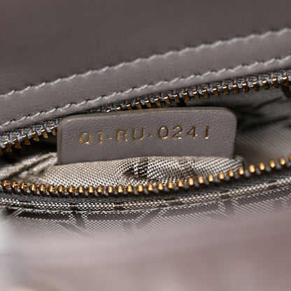 Christian Dior Lambskin Cannage Small My ABCDior Lady Dior Grey 7 of 11