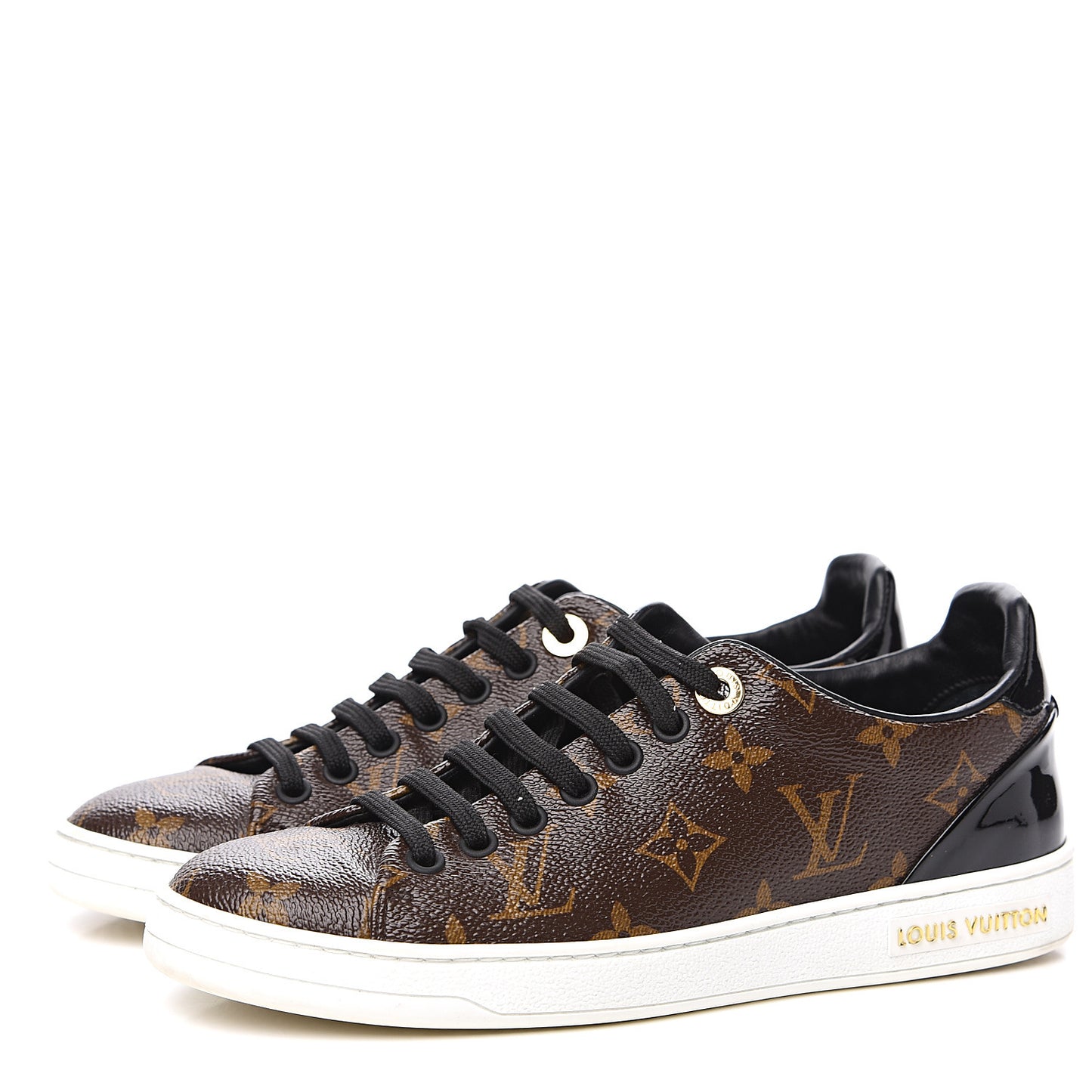 Patent Monogram Frontrow Sneakers 35.5