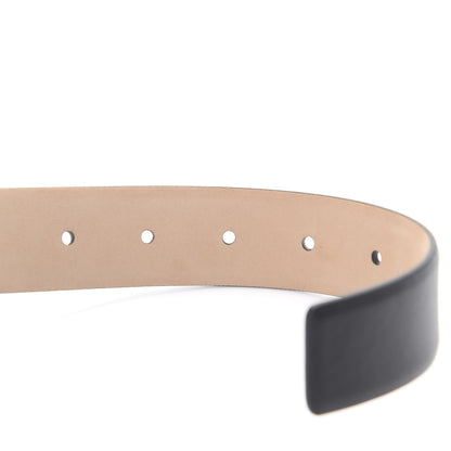 Chanel Calfskin Belt 95 38 Black 7 of 9