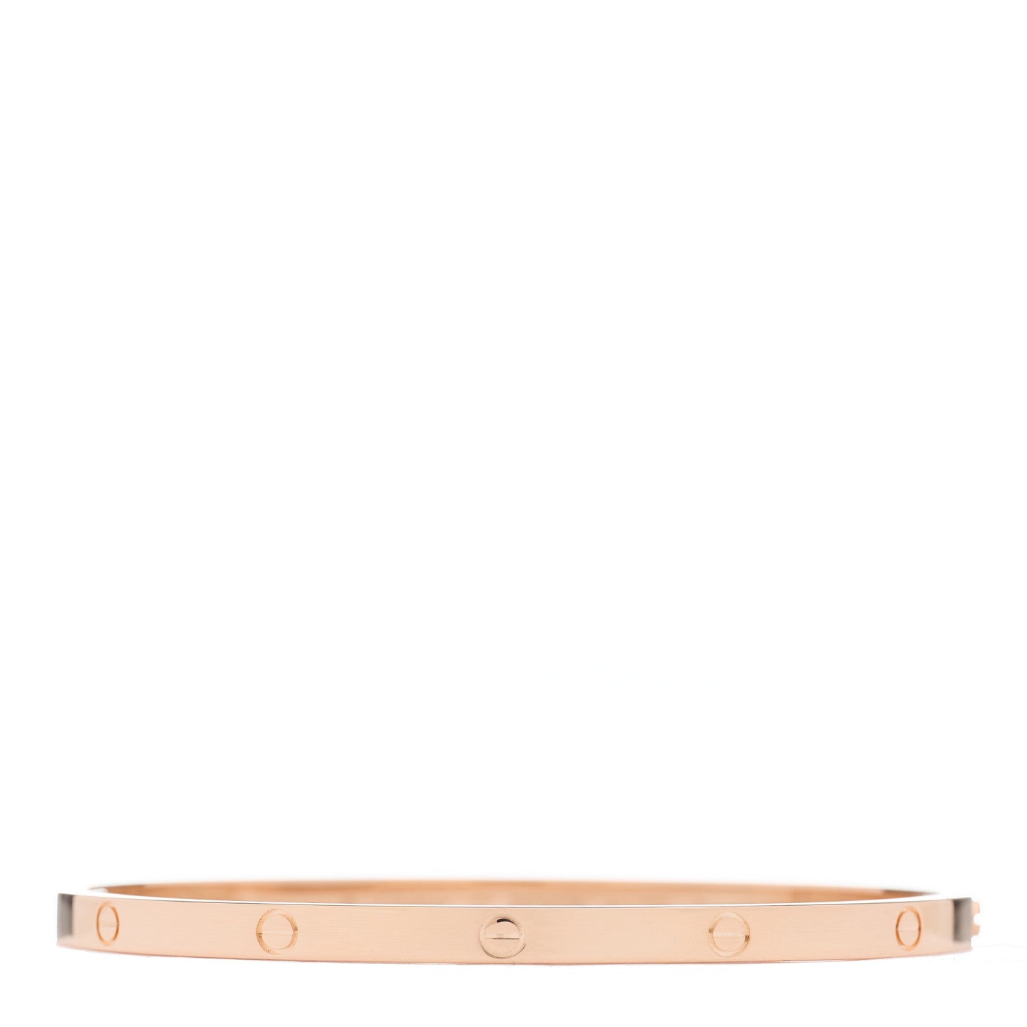 Cartier 18K Pink Gold Small LOVE Bracelet 17 1 of 4