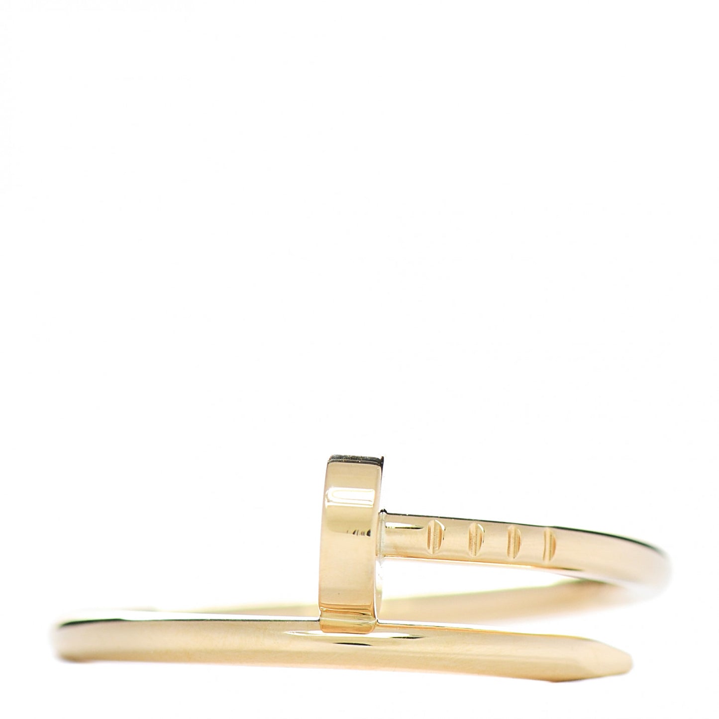 18K Yellow Gold Small Juste Un Clou Ring 57 8