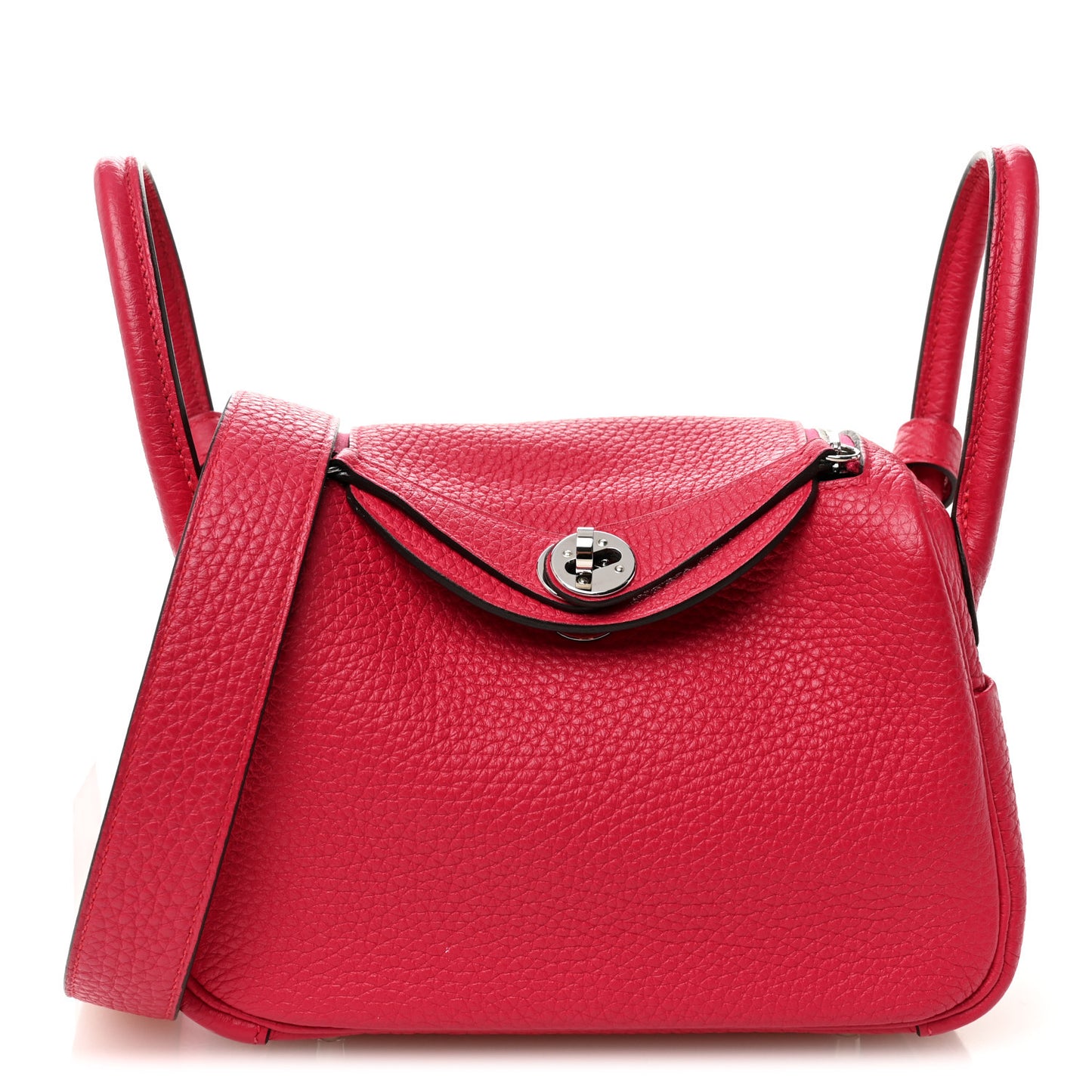 Taurillon Clemence Mini Lindy 20 Rose Mexico