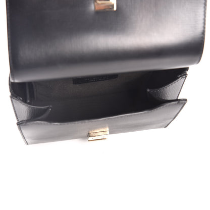 Givenchy Textured Calfskin Mini Pandora Box Chain Crossbody Bag Black 5 of 7
