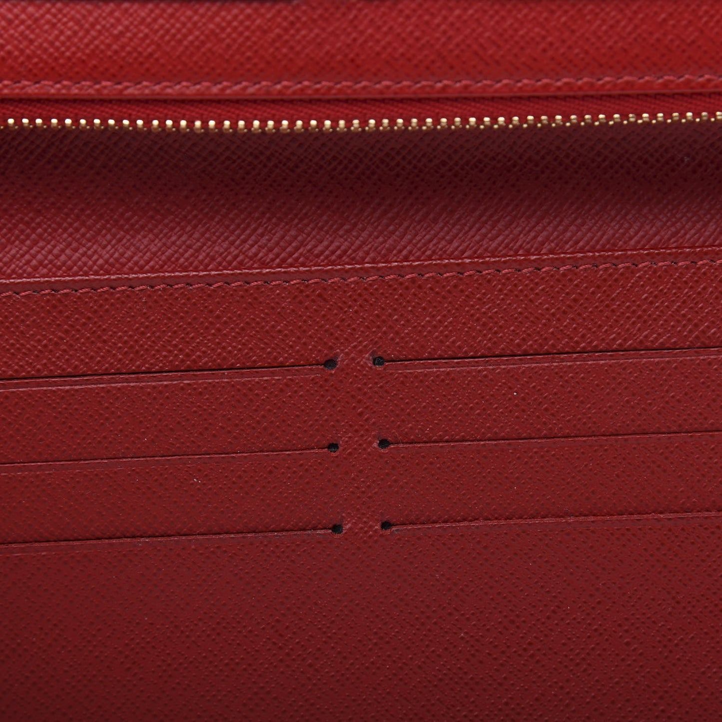 Damier Ebene Insolite Wallet Red