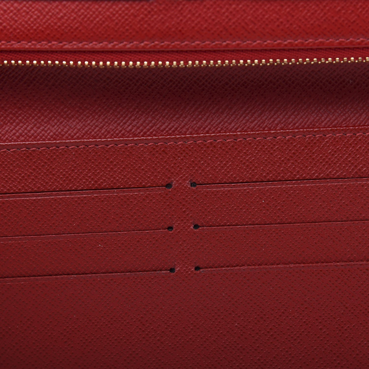 Louis Vuitton Damier Ebene Insolite Wallet Red 8 of 10