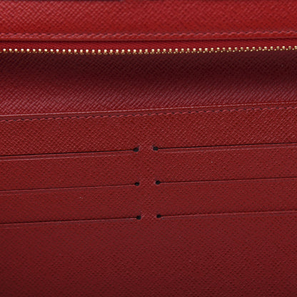 Louis Vuitton Damier Ebene Insolite Wallet Red 8 of 10