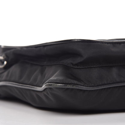 Prada Tessuto Nylon Flat Messenger Bag Black 9 of 10