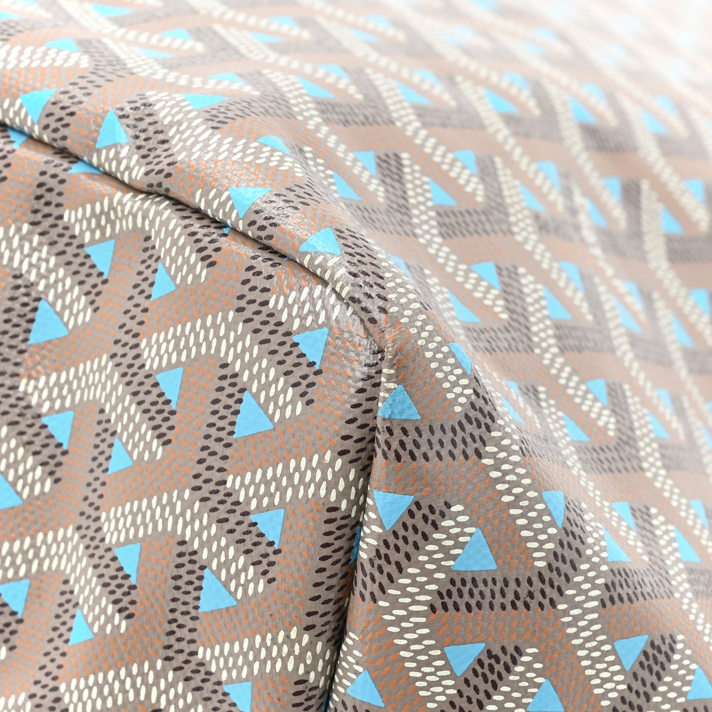 Goyardine Saint Louis Claire Voie GM Grege Turquoise