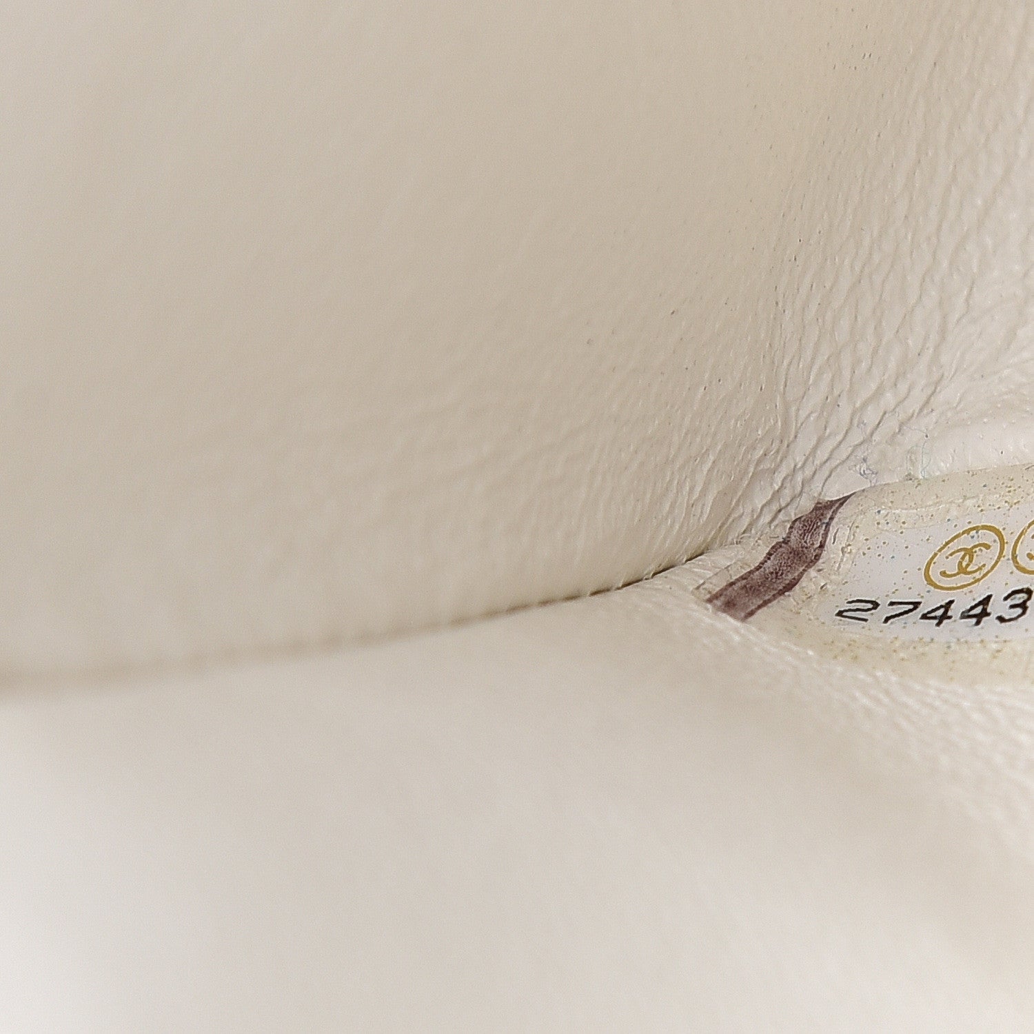 Chanel Aged Calfskin Chevron Quilted 2.55 Reissue 225 Flap White 6 of 12