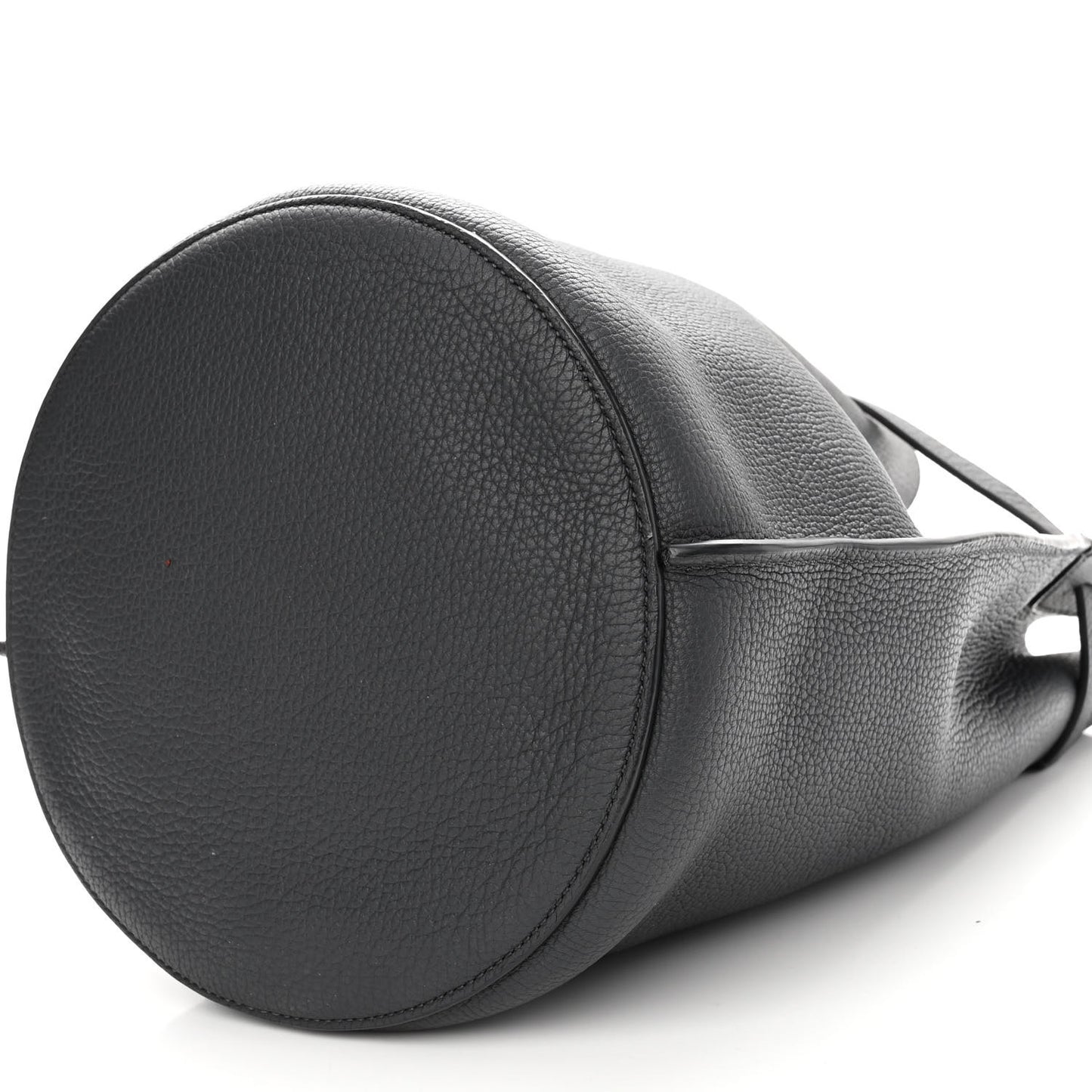 Supple Grained Calfskin Big Bag Bucket