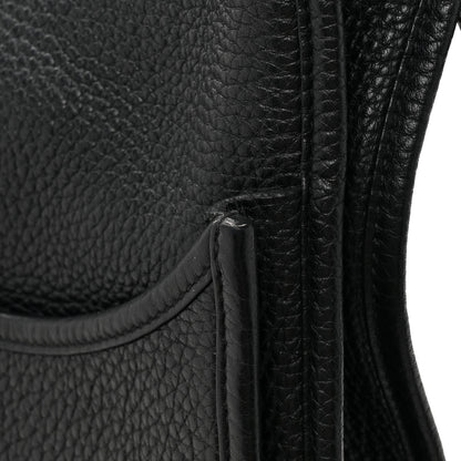 Hermes Taurillon Clemence Evelyne III GM Black 12 of 14