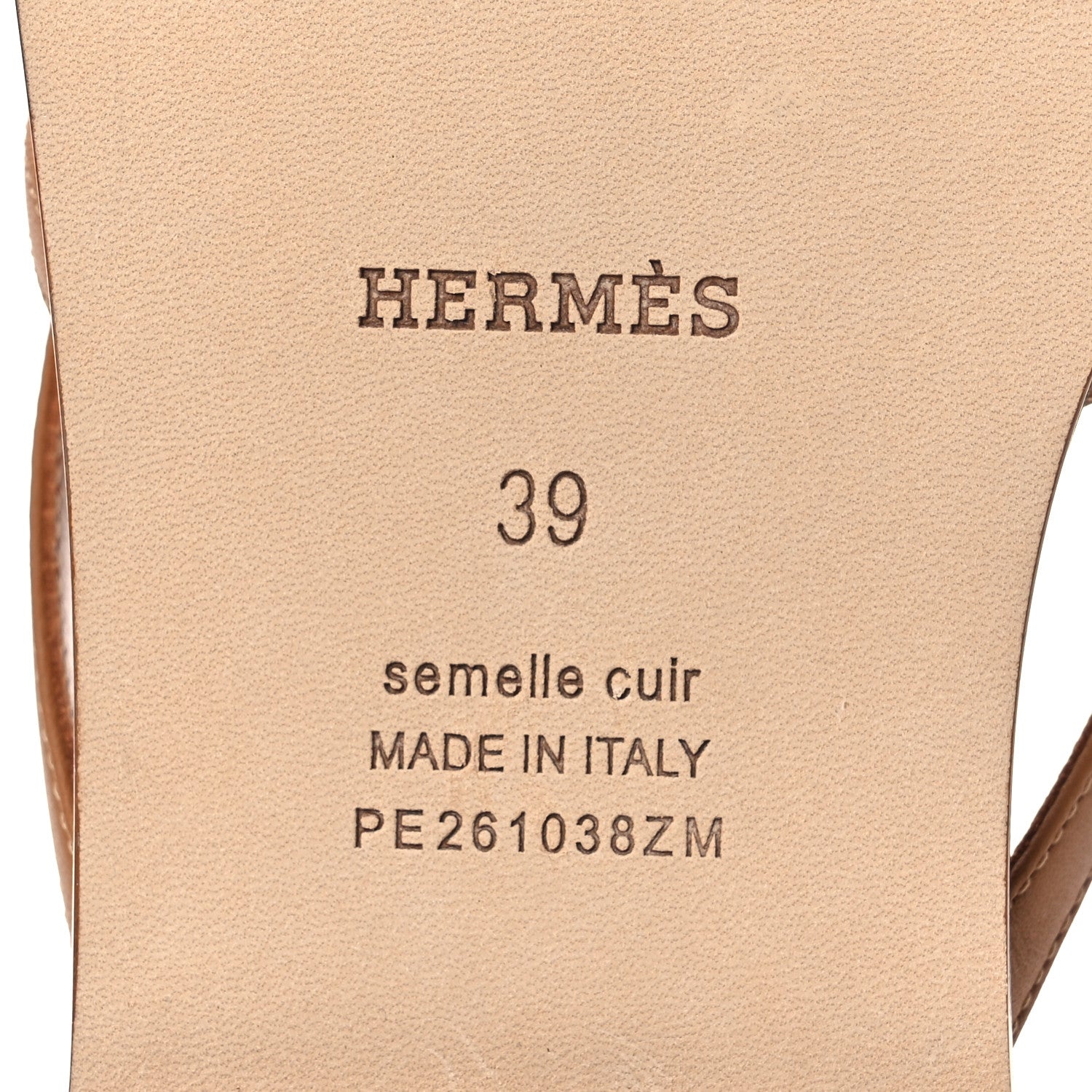Hermes Calfskin Miss Sandals 39 Naturel 1789219 – FASHIONPHILE