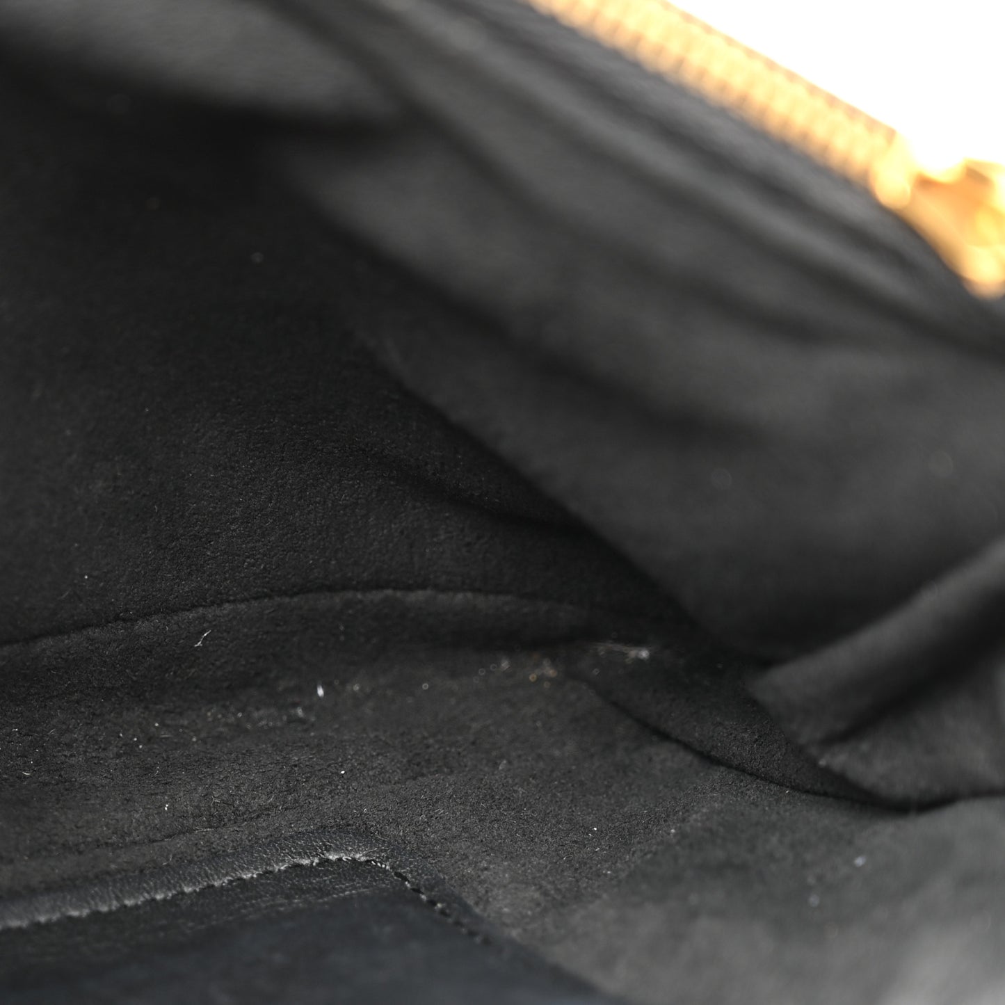 Calfskin New Wave Chain Pochette Black