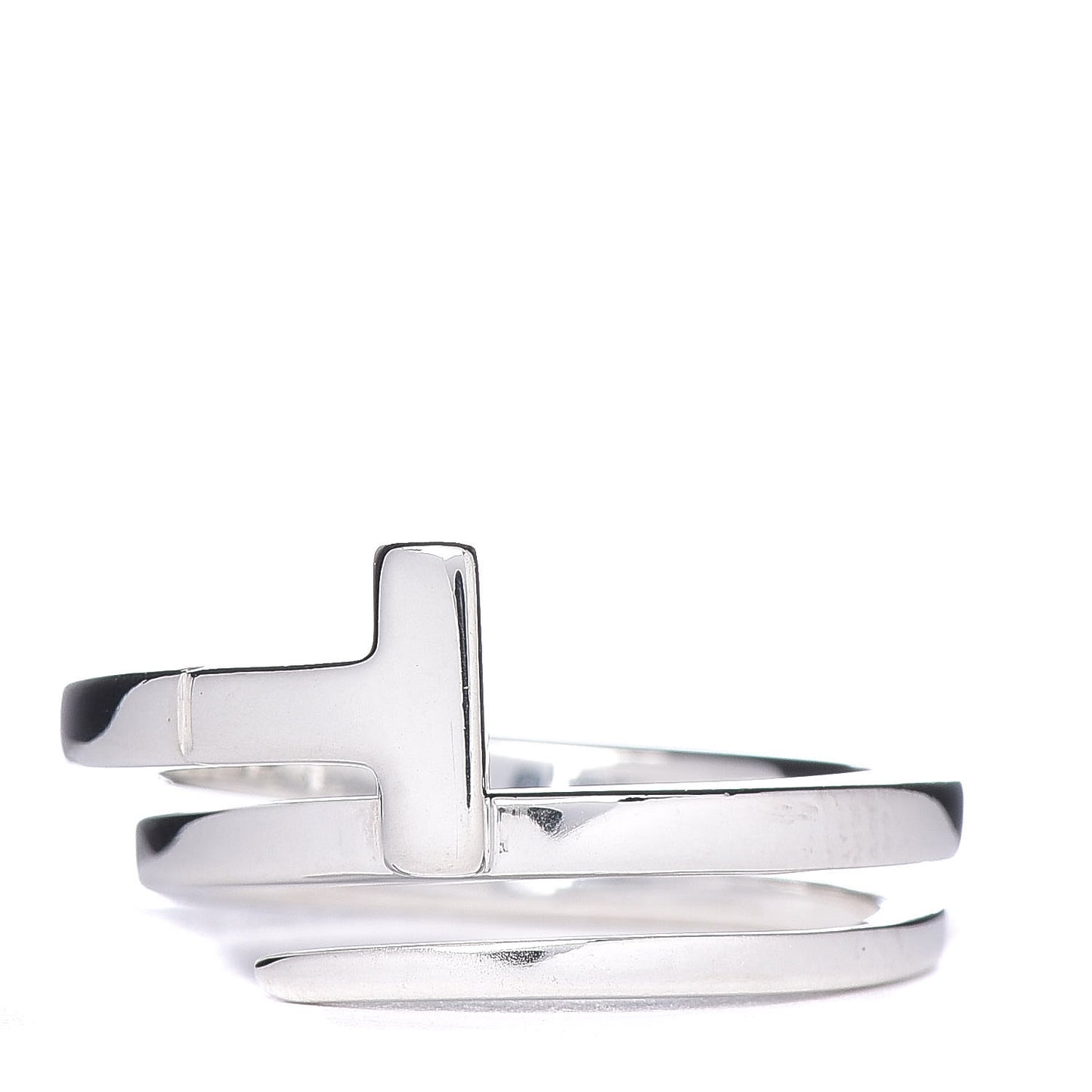 Sterling Silver T Square Wrap Ring 51 5.75