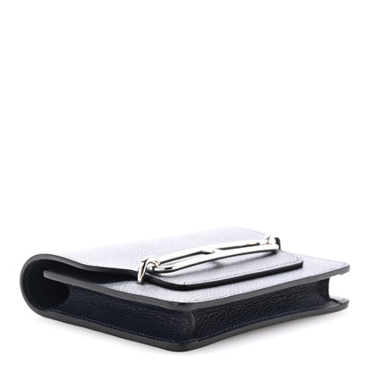 Hermes Evercolor Roulis Slim Wallet Bleu Nuit 5 of 12