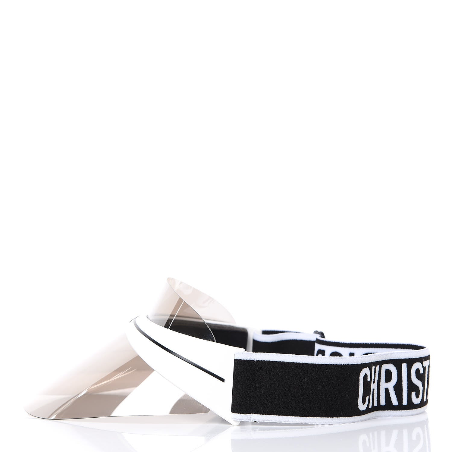 Christian Dior Mirrored DiorClub1 Sun Visor Silver 4 of 8