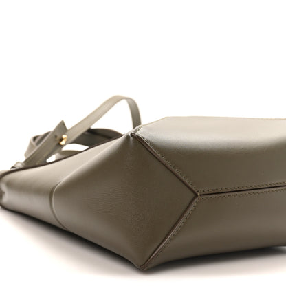 Loewe Shiny Calfskin Mini Puzzle Fold Tote Dark Khaki 8 of 9