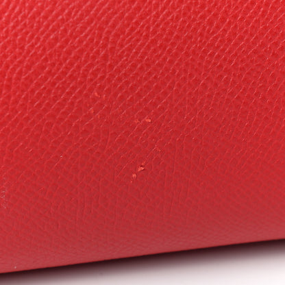 Celine Grained Calfskin Mini Belt Bag Coquelicot 7 of 13