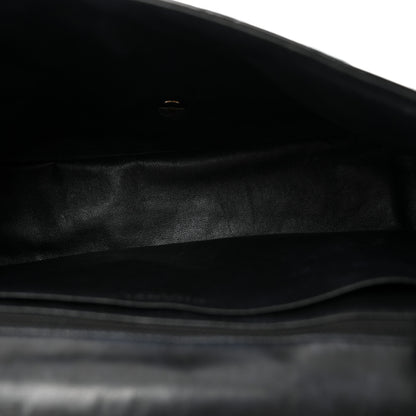 Chanel Patent Quilted Maxi Single Flap Black 5 of 12