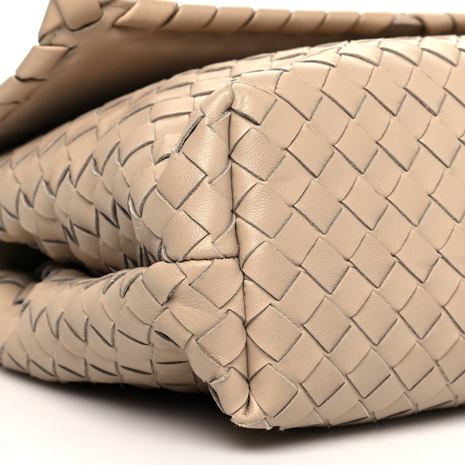 Bottega Veneta Nappa Intrecciato Small Olimpia Shoulder Bag Mink 8 of 9