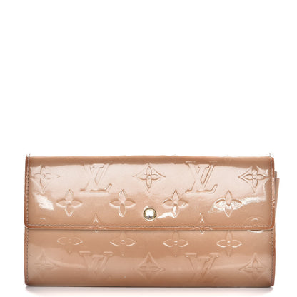 Louis Vuitton Vernis Sarah Wallet Noisette 1 of 12