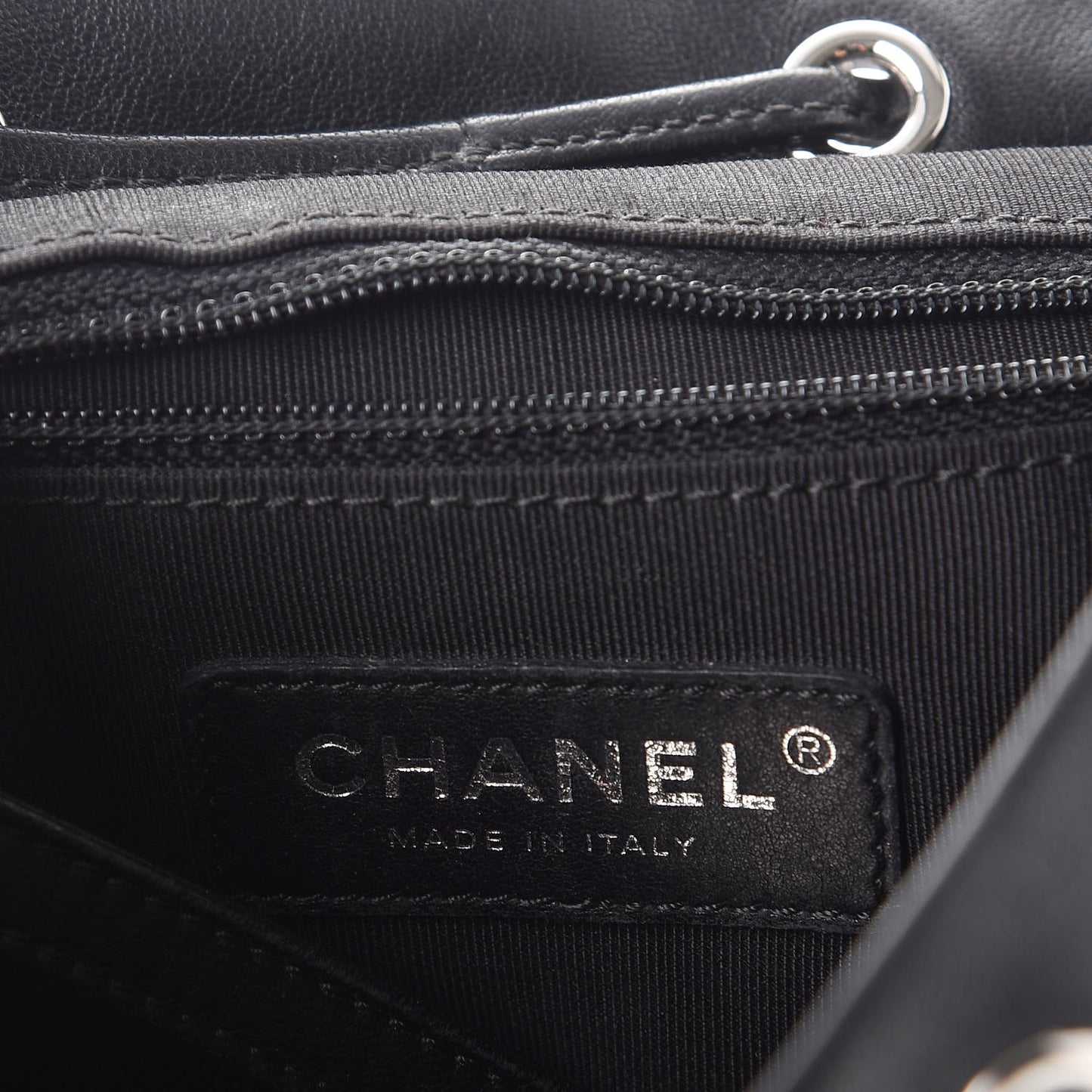 Lambskin Quilted Large Cuba Urban Spirit Backpack Black