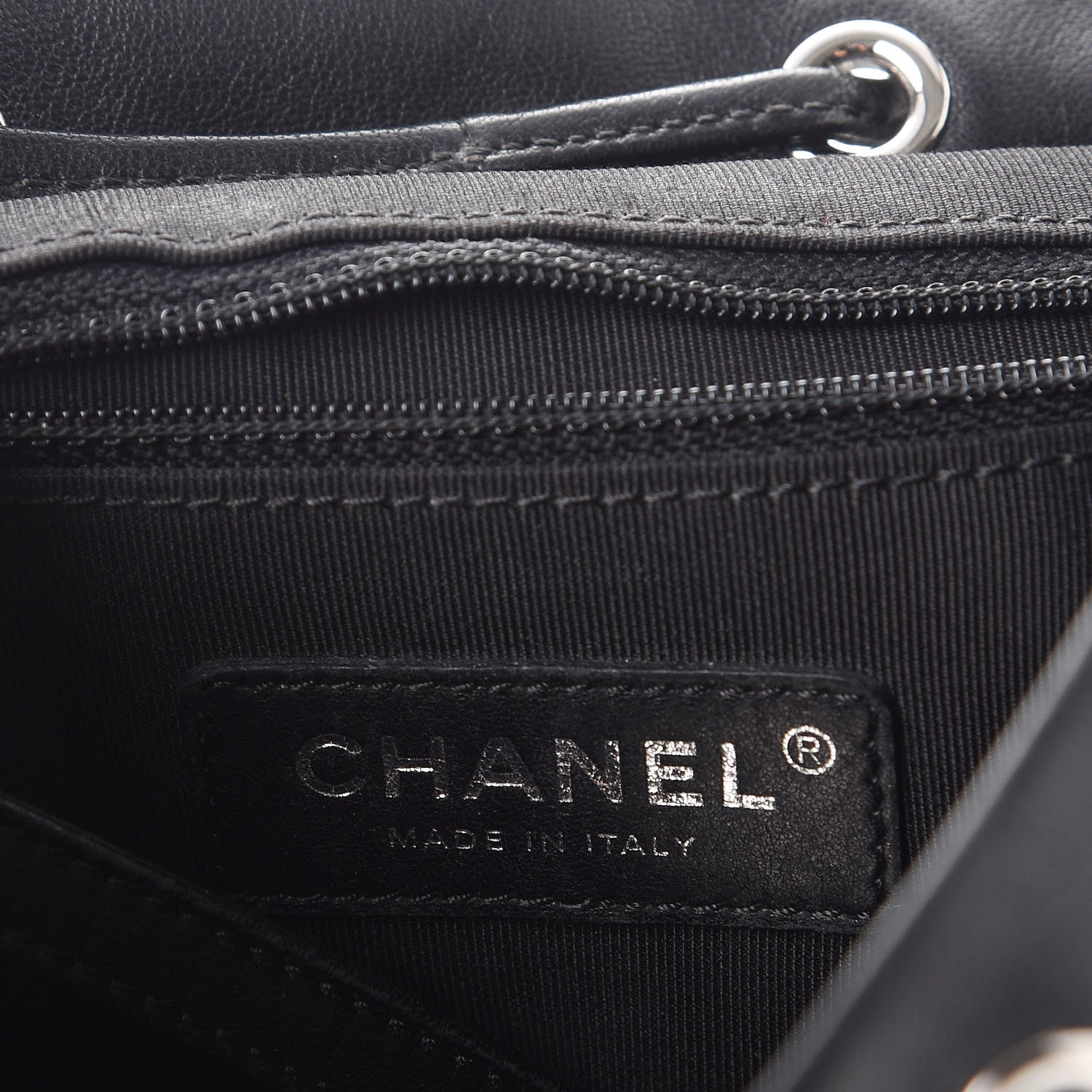 Chanel Lambskin Quilted Large Cuba Urban Spirit Backpack Black 6 of 9